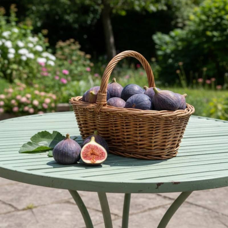 Figuier Noir de Caromb, Ficus carica - Bon rendement - Pot de 7,5L - 60/80 cm - De 3,00 m à 5,00 m - Image 3