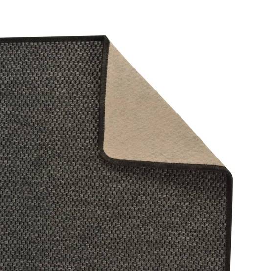 Tapis de Sol pour Couloir Lavable Design Sisal Moderne pour Passage Anthracite 50x250 cm – ComfortXL Outdoor Living - Image 4