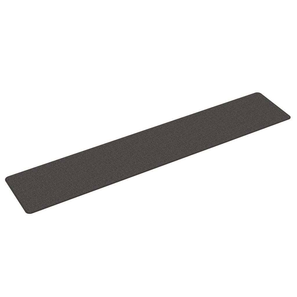 Tapis de Sol pour Couloir Lavable Design Sisal Moderne pour Passage Anthracite 50x250 cm – ComfortXL Outdoor Living - Image 2