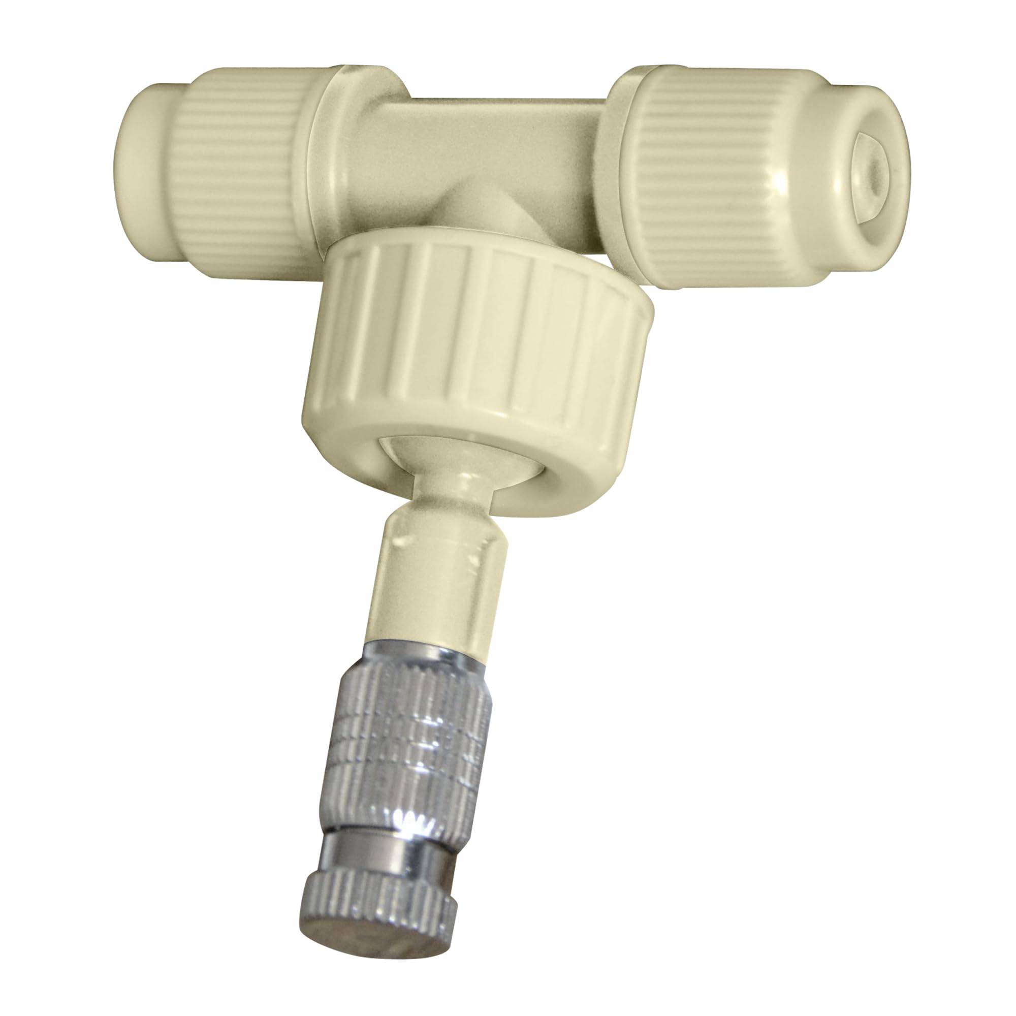 Jardibric - Jardibric - Raccord Brumisation 6x10 mm avec Buse Chromée - Connecteur Tuyau Brumisateur - Image 1