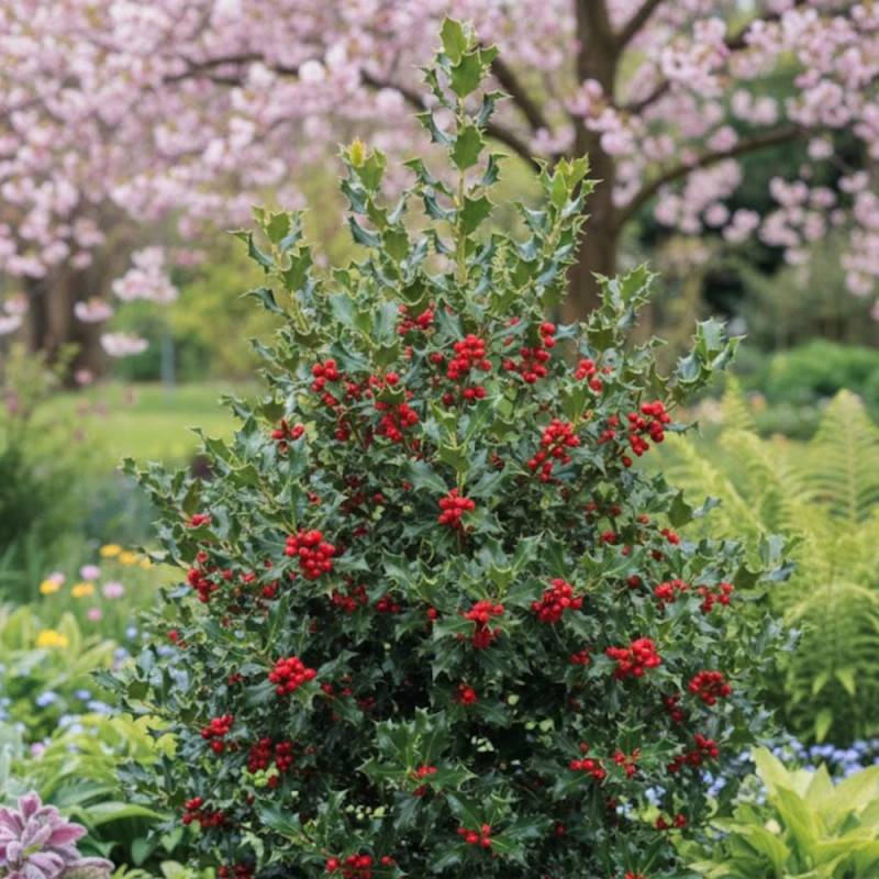 Houx commun Alaska, Ilex - Pot de 3L - 40/60 cm - Image 3