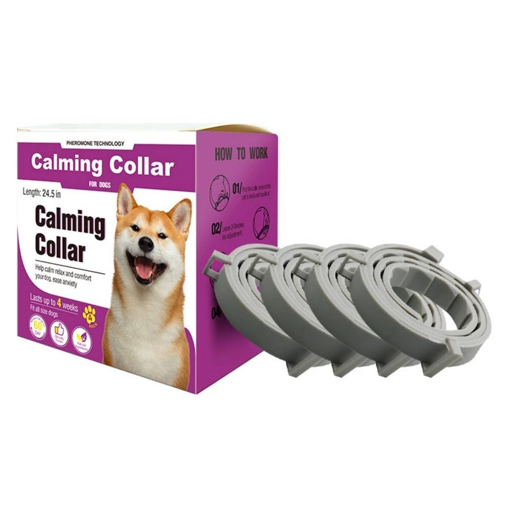 IntiMeg - Collier calmant pour chien (4 pièces) Gris IntiMeg - Image 1