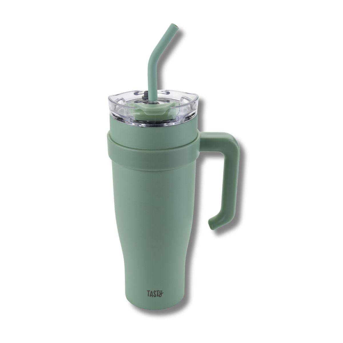 Gobelet isotherme 1200 ml vert sauge Tasty - Image 1