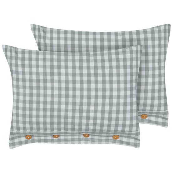 Coussin décoratif Polyester Vert menthe TALYA - Beliani - Image 1