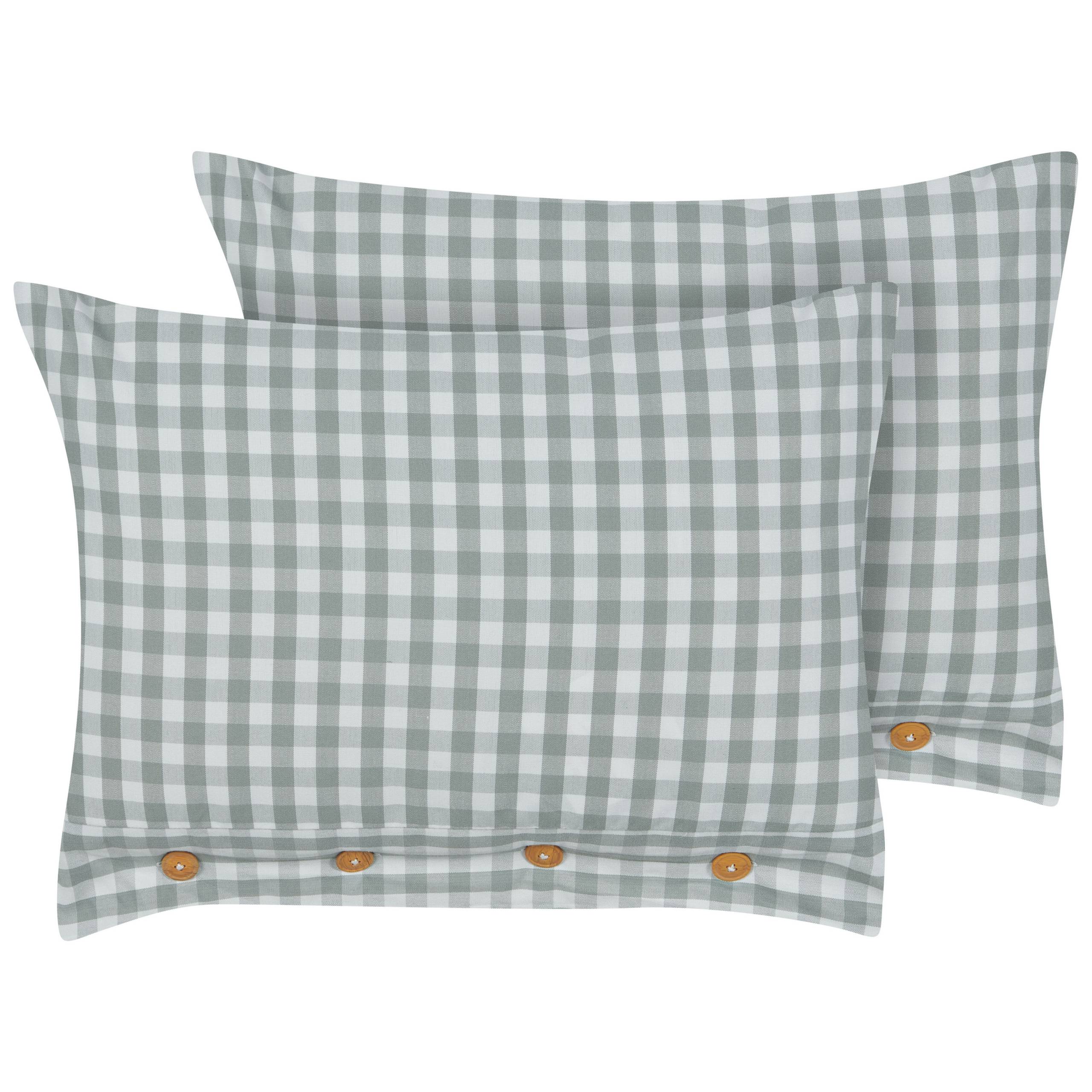 Coussin décoratif Polyester Vert menthe TALYA - Beliani - Image 1
