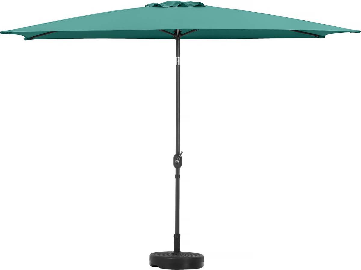 Parasol Jardin "sol 2" - Rectangle - 2 X 3 M - Vert + Dalles à Lester Incluses -habitat Et Jardin - Image 3
