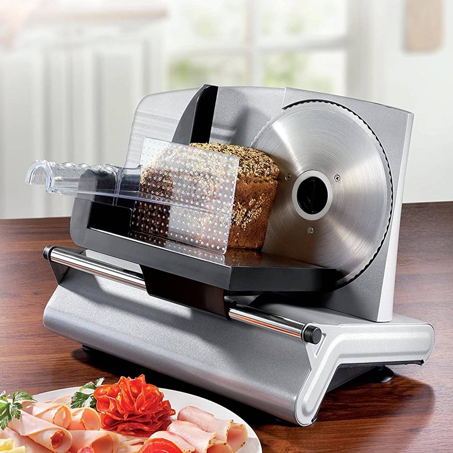 Triomph ETF1808 Trancheuse Electrique Inox, 150 W - Image 2