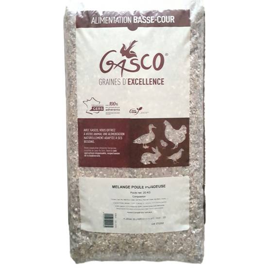 Gasco - Gasco - Mélange graines pour poules pondeuses 20 kg basse cour - Image 4