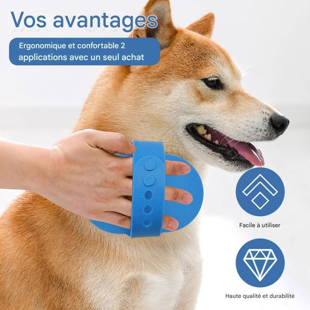 DtopbuyAge - 2-piece Brosse Set pour Chat et Chien DtopbuyAge - Image 2
