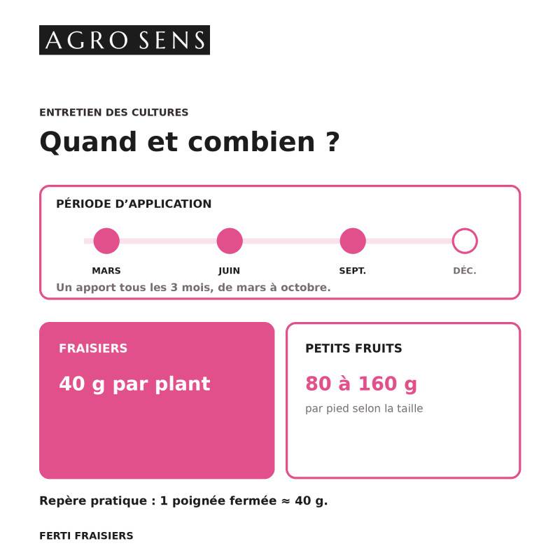 Ferti Fraisiers - Engrais pour fraisiers, vignes et petits fruits - Seau 8 kg - Image 5