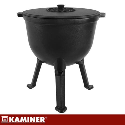 Entrepotbrico - Chaudron en fonte émaillée 10 l Kaminer - Image 8