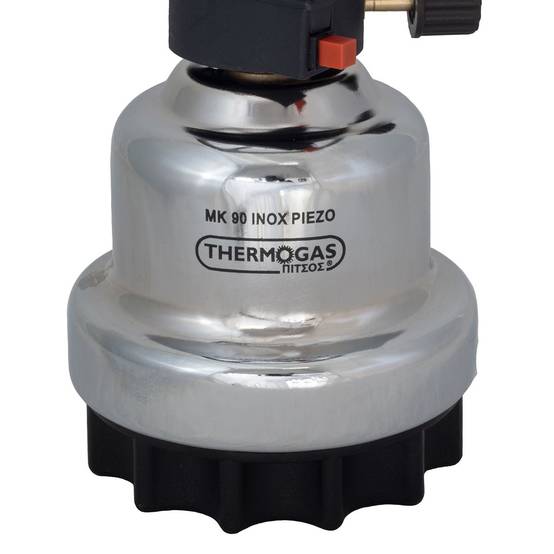Rechaud à gaz 1200W piezo Coque INOX + 4 cartouches de gaz 190gr CAMPER GAZ - Image 9