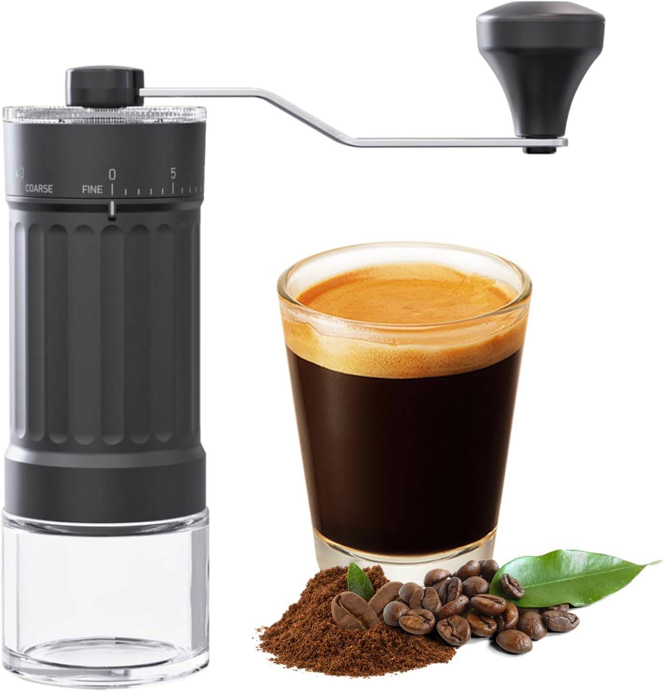 Moulin à Café Manuel Acier Inoxydable Portable