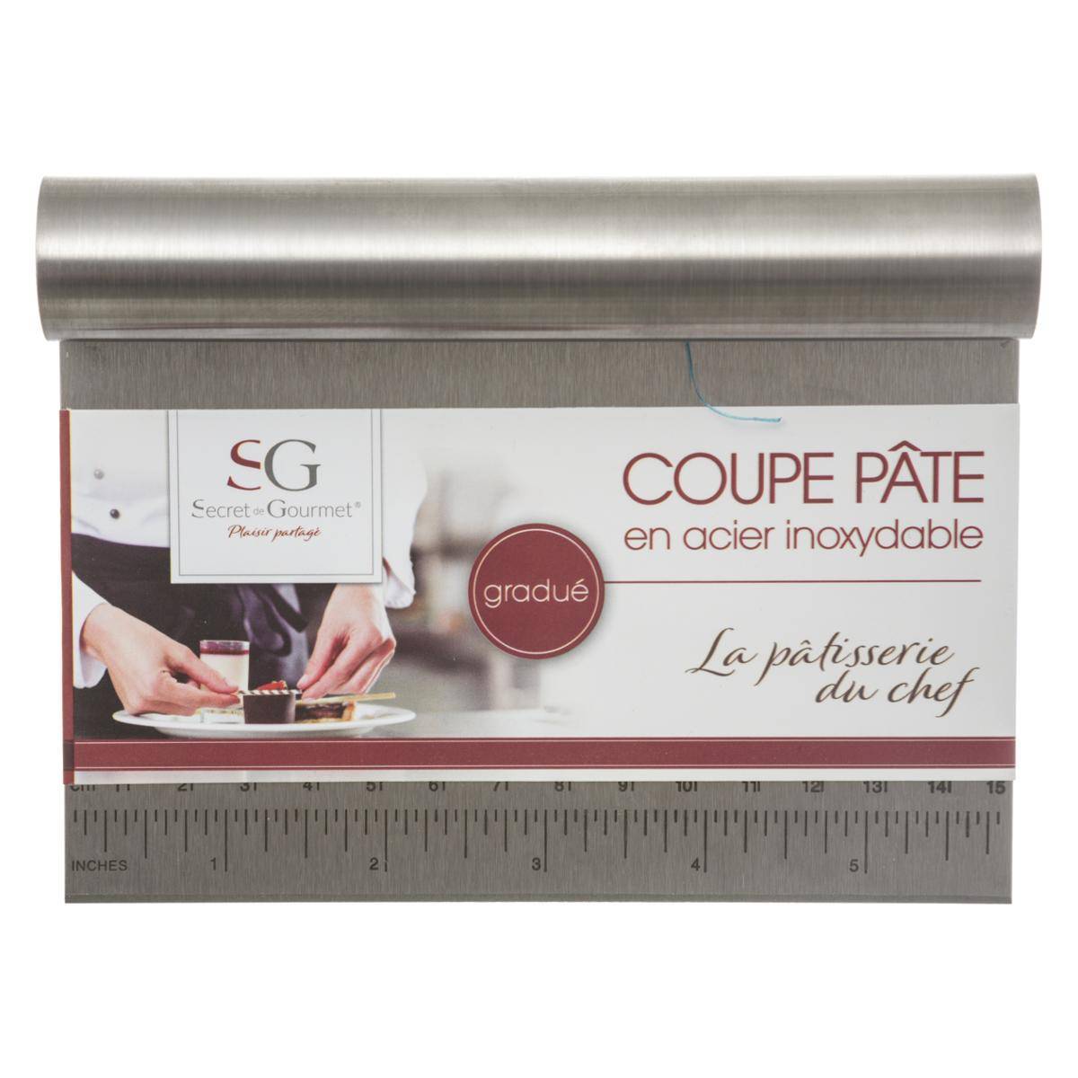 Coupe pâte avec graduations inox - 5five - Image 2