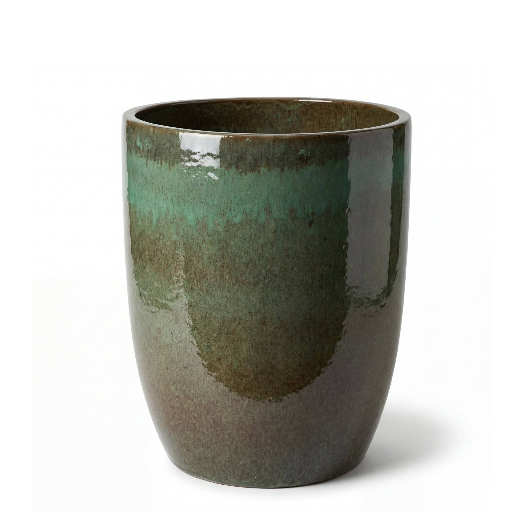 Provencelia - Pot MAZARIN2 37x49cm vert brumeux - Image 1