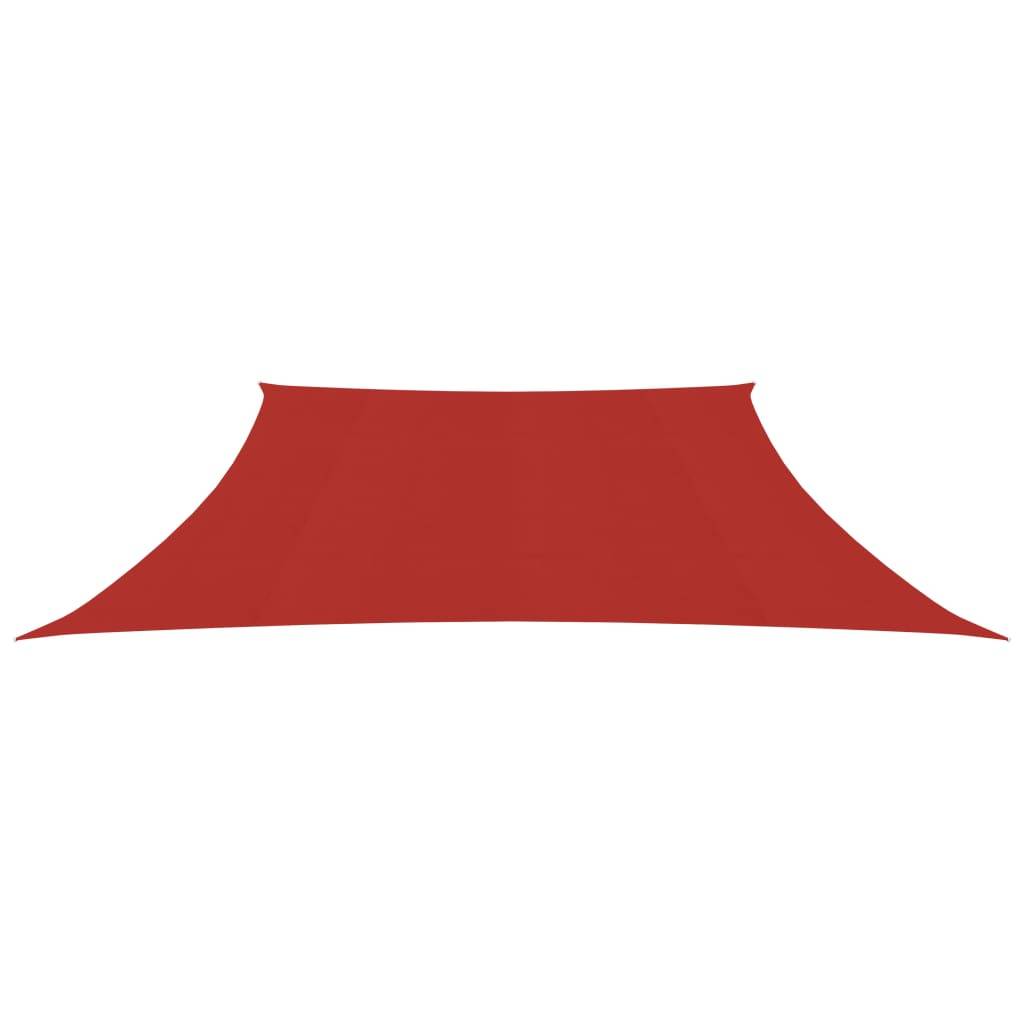 Helloshop26 - Voile toile d'ombrage parasol 160 g/m² PEHD 4/5 x 3 m rouge - Image 2