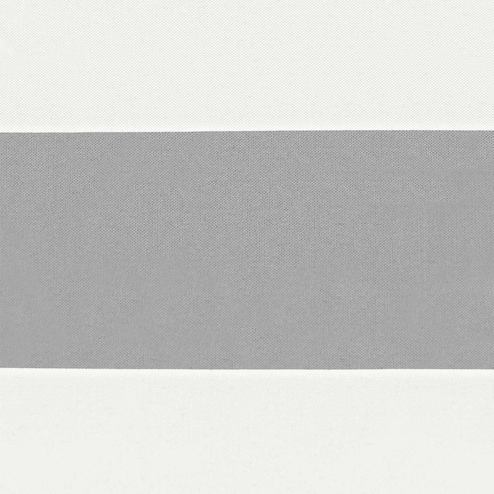 Voile d'ombrage polyester oxford gris clair et blanc 350 x 250 cm - PANGIVO - Image 8