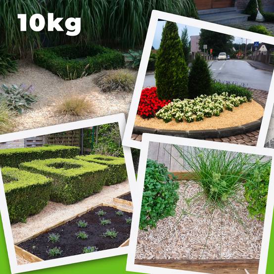 Sans Marque - Paillage horticole de Miscanthus pour le jardin et le potager - 10kg - Image 3