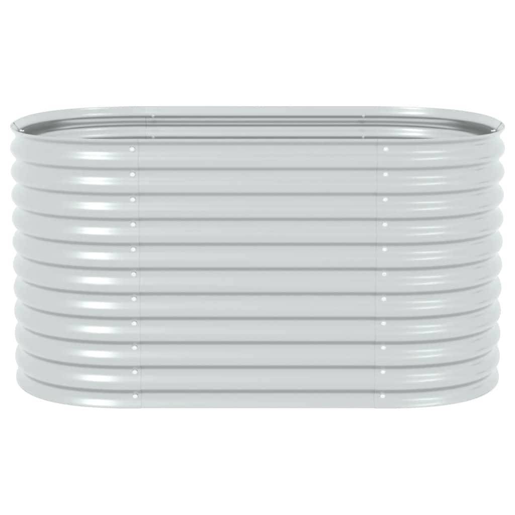 Prolenta Premium - Jardinière acier argent 160 x 80 x 81 cm - Prolenta premium p370.3 - Image 4