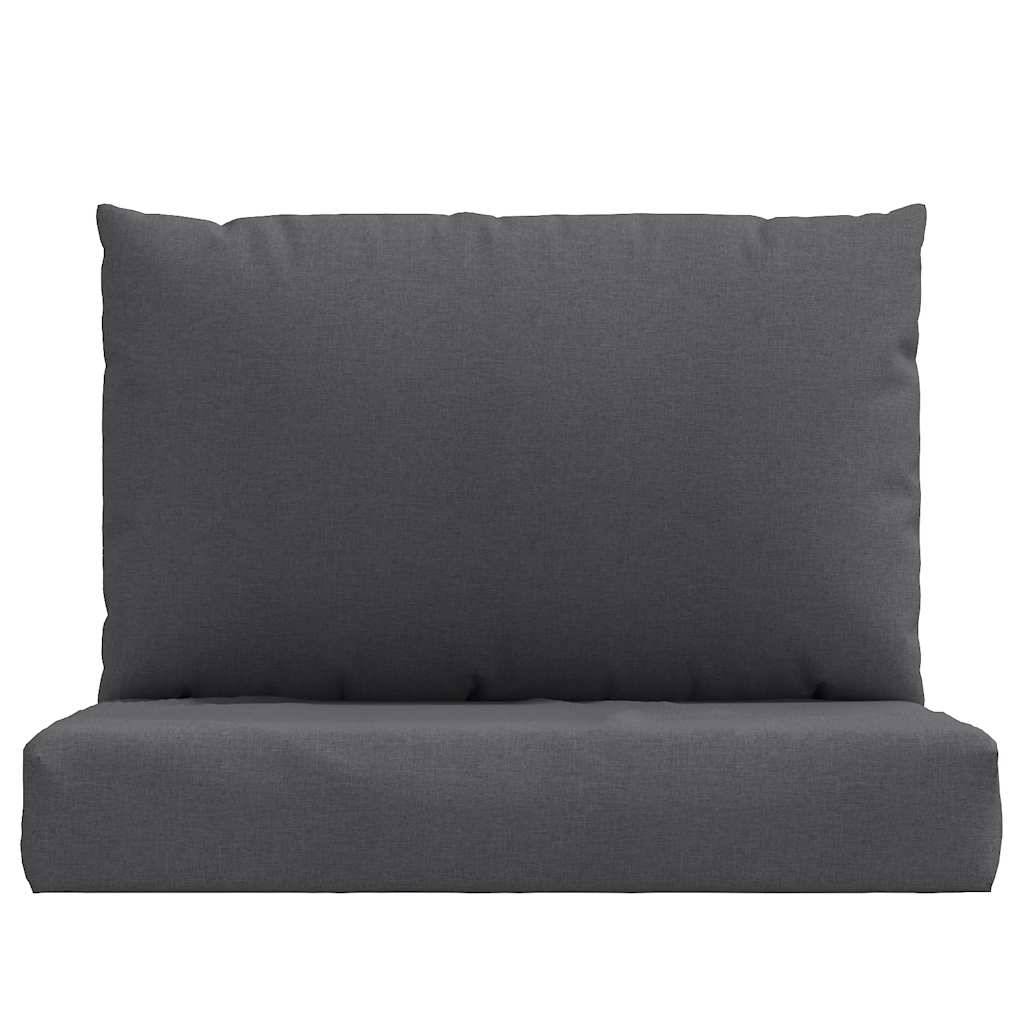 ComfortXL - Lot de 2 Coussins pour canapé palette tissu polyester confortables pour salon de jardin Anthracite 60x60 cm – ComfortXL Outdoor Living - Image 4