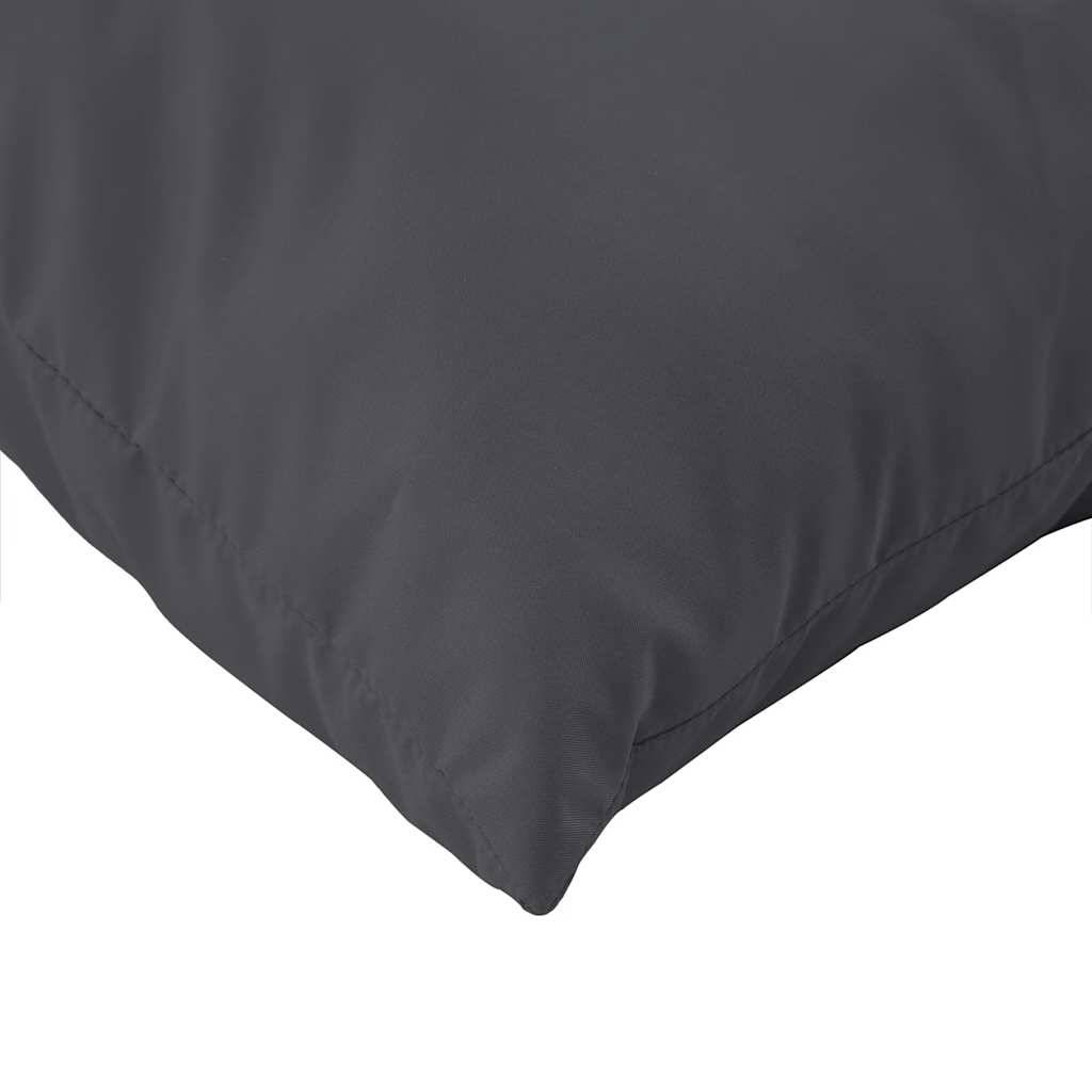 ComfortXL - Lot de 2 Coussins pour canapé palette tissu polyester confortables pour salon de jardin Anthracite 60x60 cm – ComfortXL Outdoor Living - Image 7