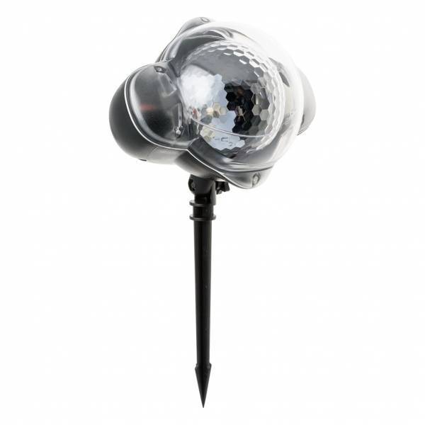 Lotti - Projecteur de façade effet chute de neige blanc froid 12V 3W extérieur IP44 Lotti - Image 7