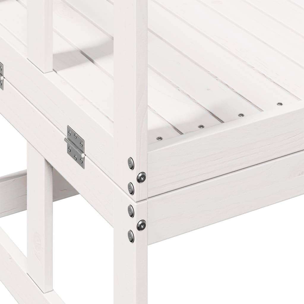 Prolenta Premium - Banc de jardin Blanc 201 X 60 cm - Prolenta Premium - Image 9