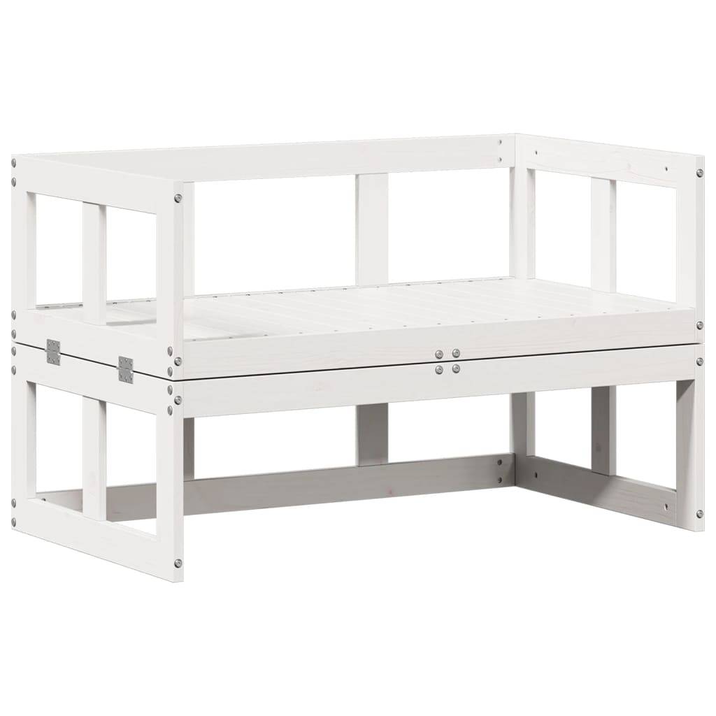 Prolenta Premium - Banc de jardin Blanc 201 X 60 cm - Prolenta Premium - Image 2