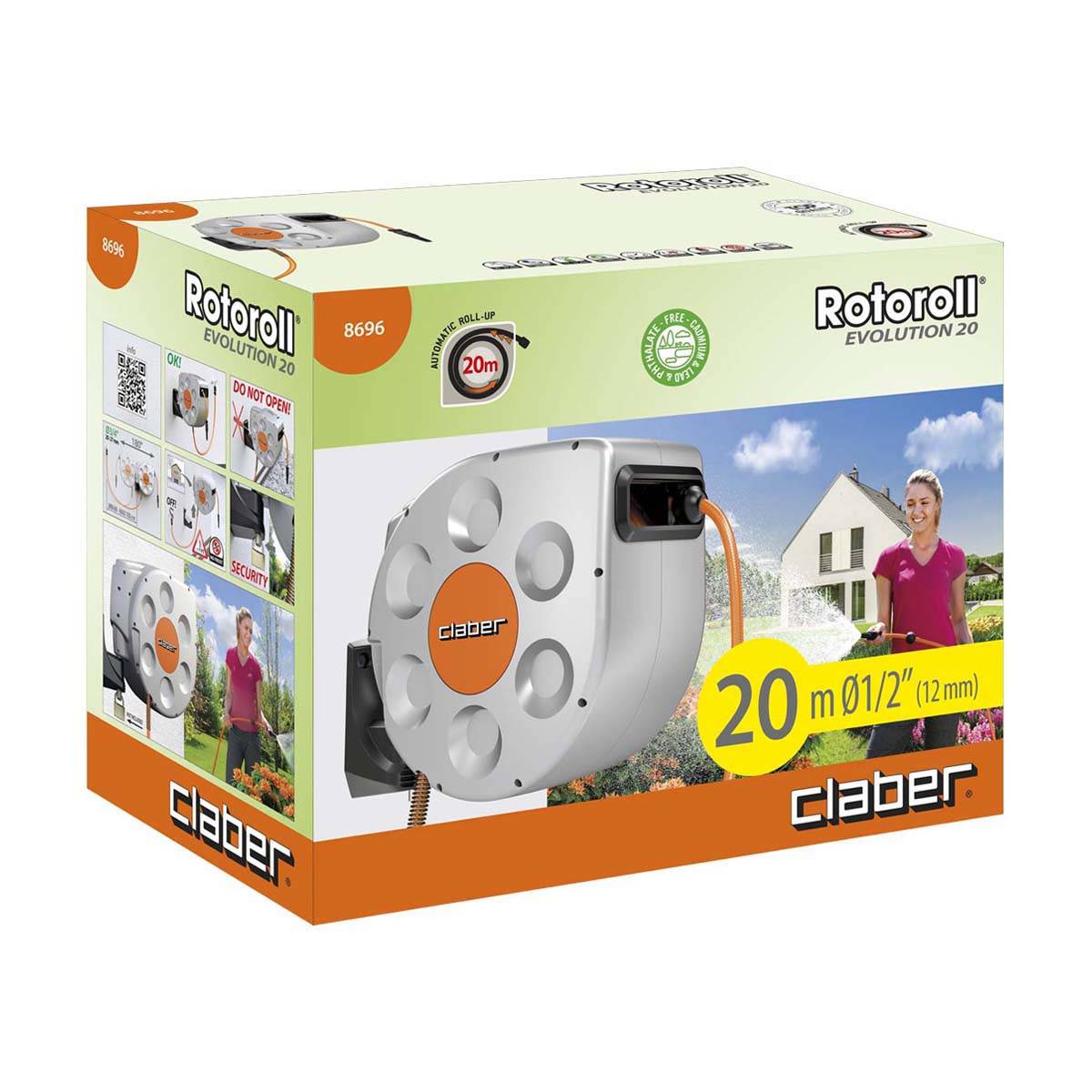 Claber - Devidoir rotoroll evolution 20 m 8696-OLD Claber - Image 3