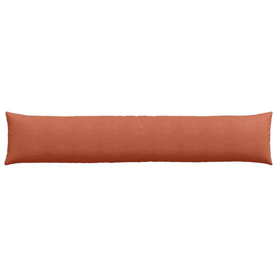 Coussins de Salon (x2) en Velours Côtelé Doux Déhoussables pour Décoration Canapé Rouge Orange 200x40 cm – ComfortXL Outdoor Living - Image 6