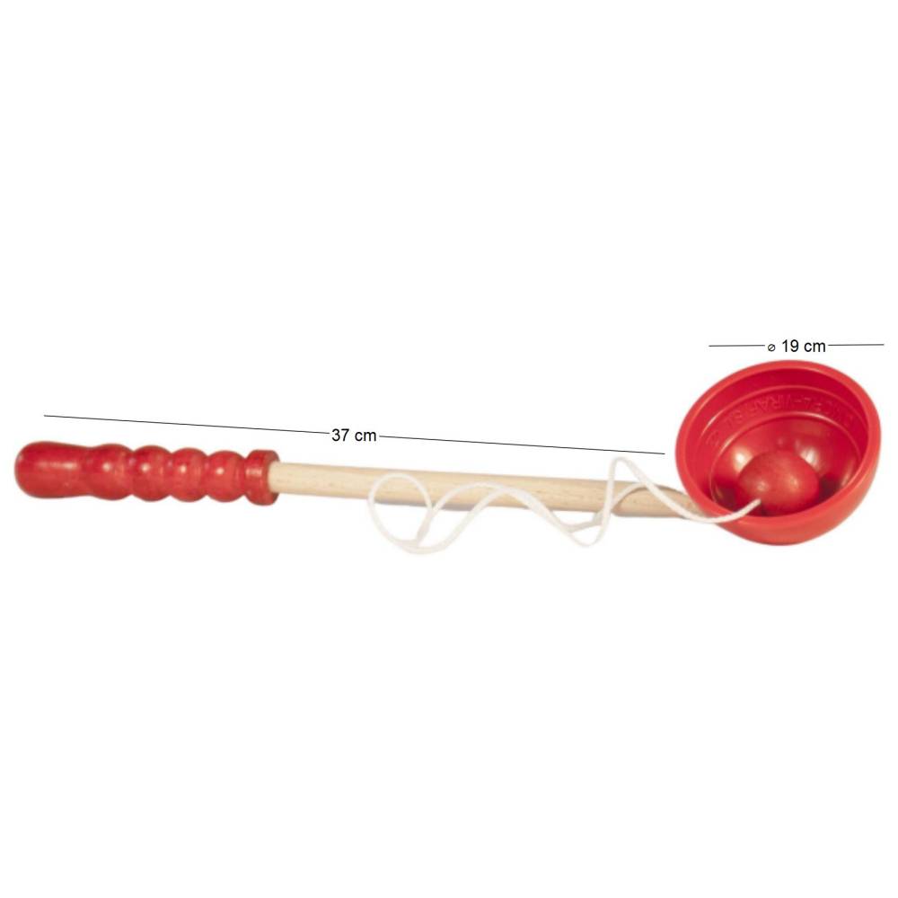 Mora - Bilboquet en bois Cloc Cloc 19 x 37 cm Mora - Image 3