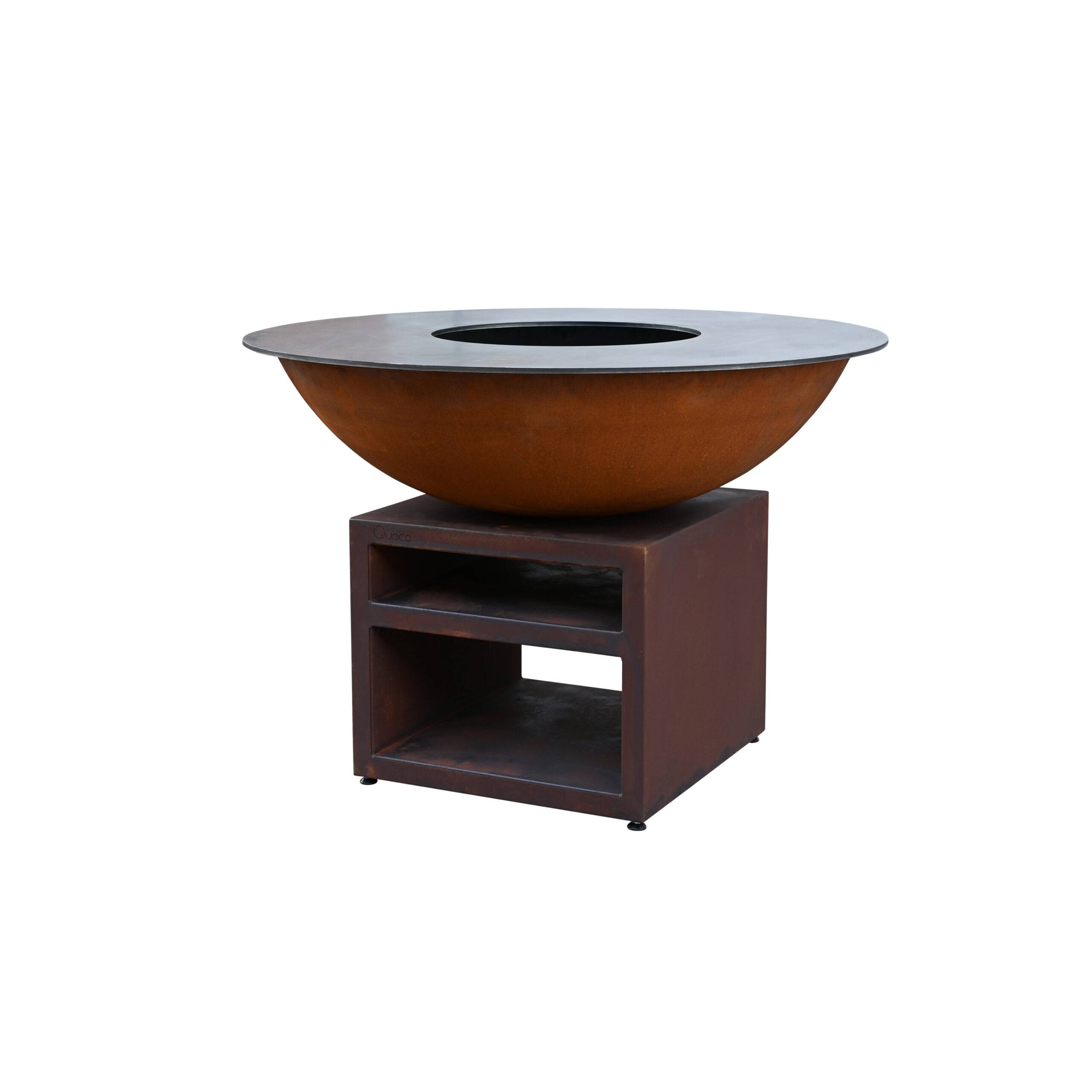 Brasero Piatto Extra Large Corten diam130 - Quoco - Image 3
