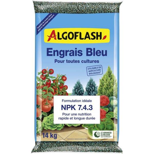 Algoflash - Engrais - ALGOFLASH - Bleu universel - 14 kg - UAB - Image 1