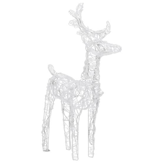Décoration de Noël - décoration lumineuse de Noël Rennes et traîneau 320 LED Acrylique - Image 6