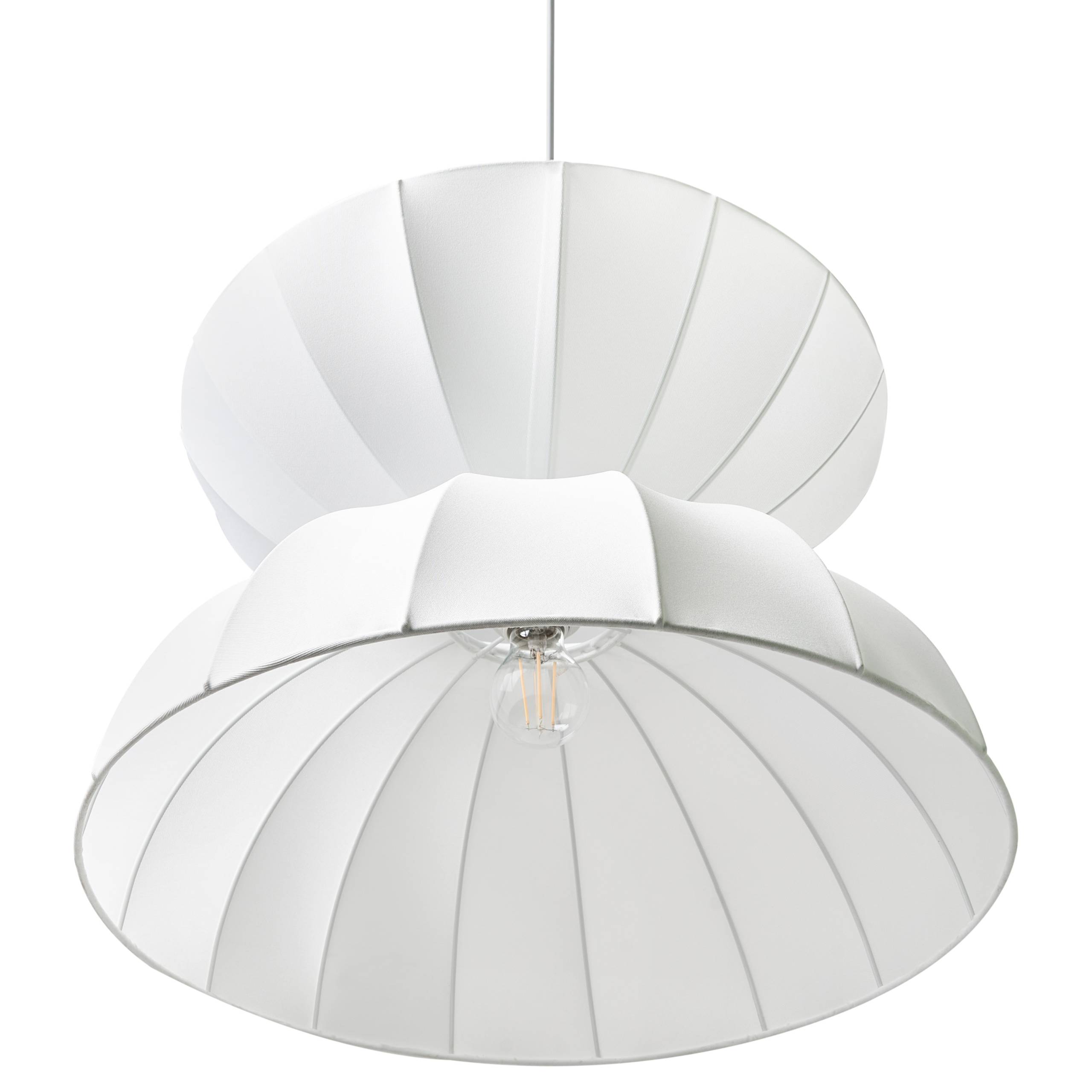 Beliani - Lampe suspension Viscose Blanc DEBONS - Beliani - Image 6