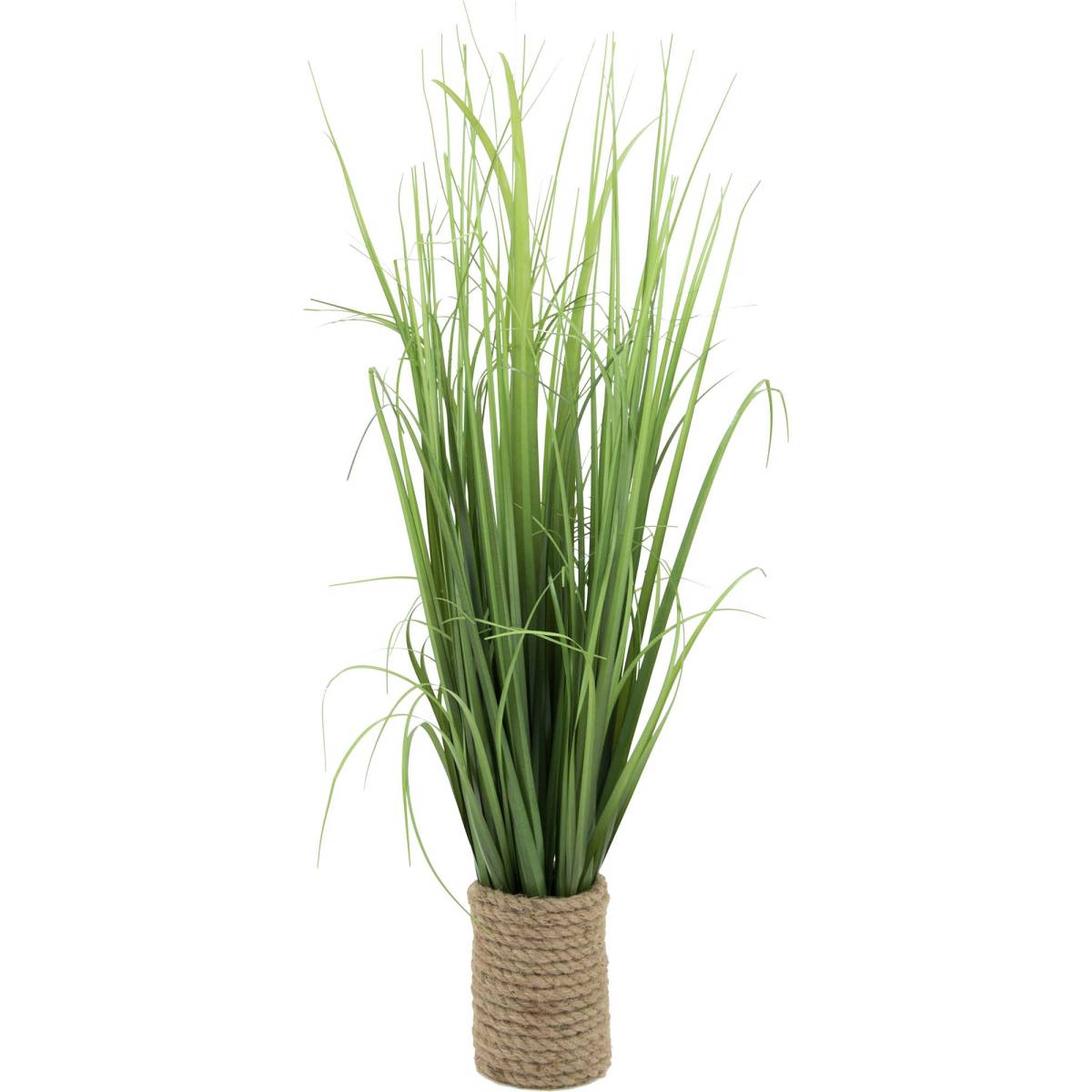 Jardindeco - Graminées artificielles pot en corde hauteur 65 cm - Image 1