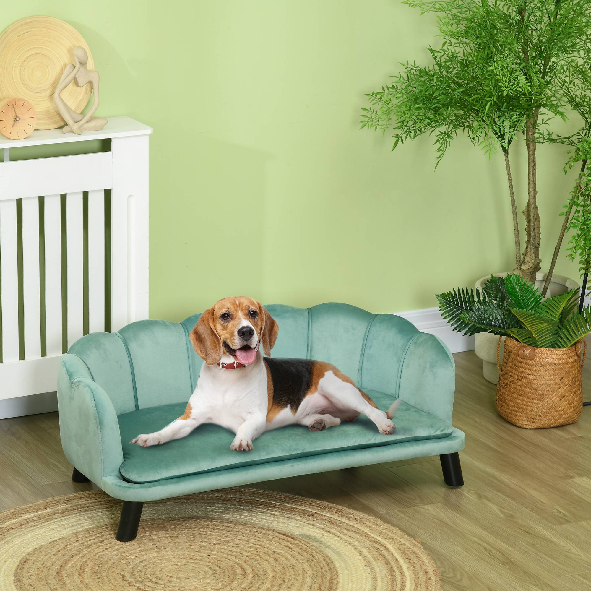 PANGIVO - Canapé pour chien 98,5 x 60,5 x 35,5 cm polyester - PANGIVO - Image 2