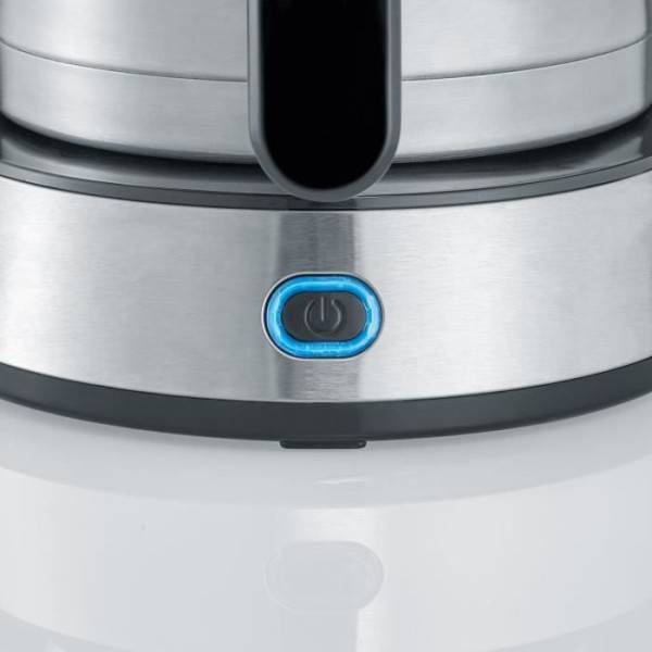 Severin - Machine a Cafe - Cafetiere Electrique  filtre isotherme SEVERIN KA4845 - 8 tasses - 1 L - 1 000 W - Sélecteur d'arôme - Inox/Noir - Image 4