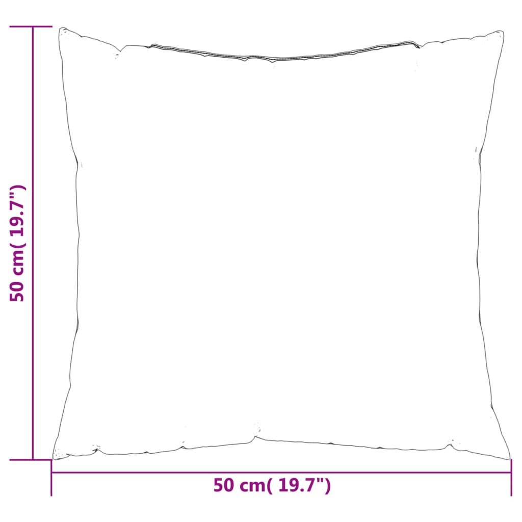 Coussins pour Salon de Jardin Lot de 4 Tissu Polyester Confortable pour Terrasse Taupe 50x50 cm – ComfortXL Outdoor Living - Image 8