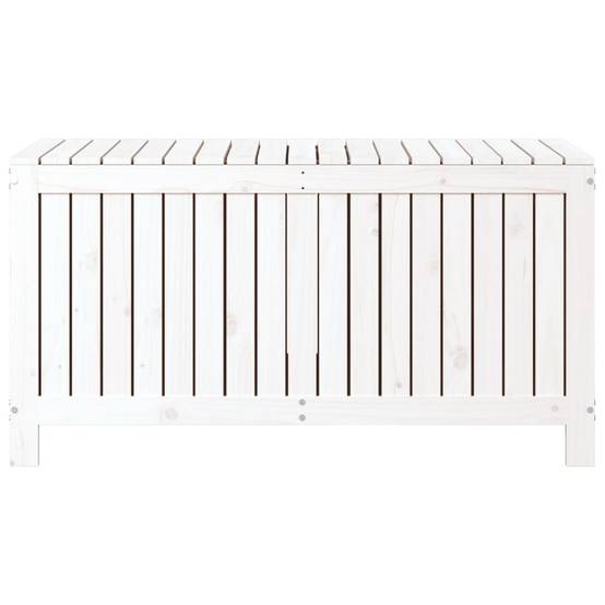 Coffre de jardin bois de pin blanc 121 x 55 x 64 cm - PANGIVO - Image 6