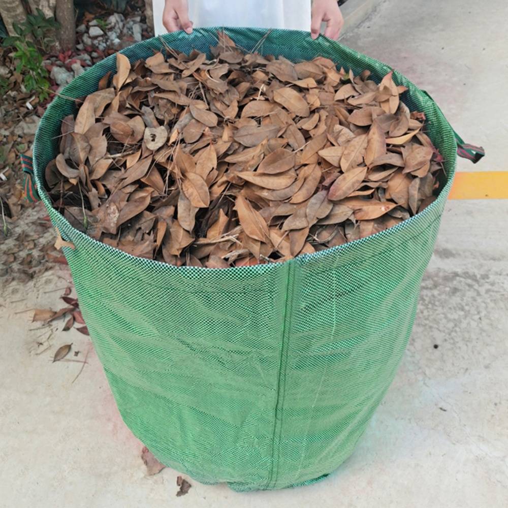 Sacs à déchets de jardin 500L - 2Pack robuste étanche - Poignées renforcées - DtopbuyAge - Image 2