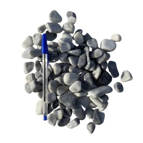 King Matériaux - Galet gris bleu 15/25 mm – Lot 10 sacs +/- 25 kg - Image 2