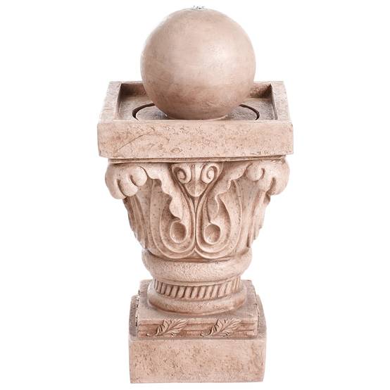 Fontaine décorative Résine Beige VELINO - Beliani - Image 3