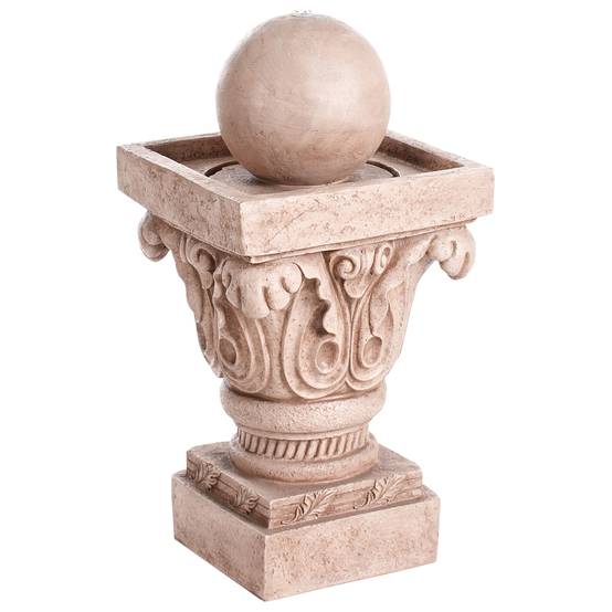 Fontaine décorative Résine Beige VELINO - Beliani - Image 5