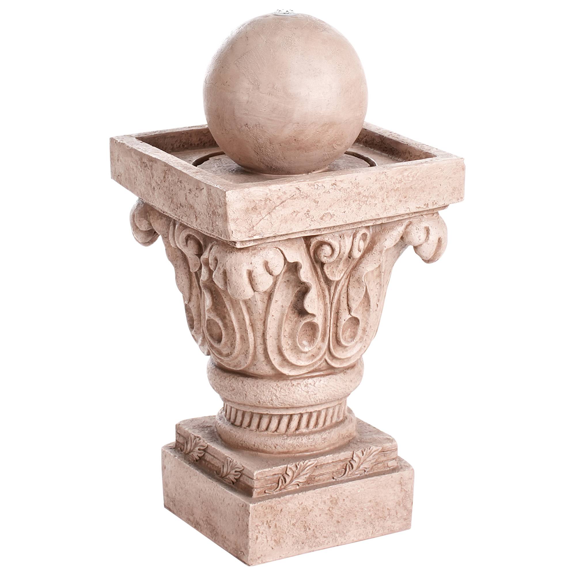 Fontaine décorative Résine Beige VELINO - Beliani - Image 5
