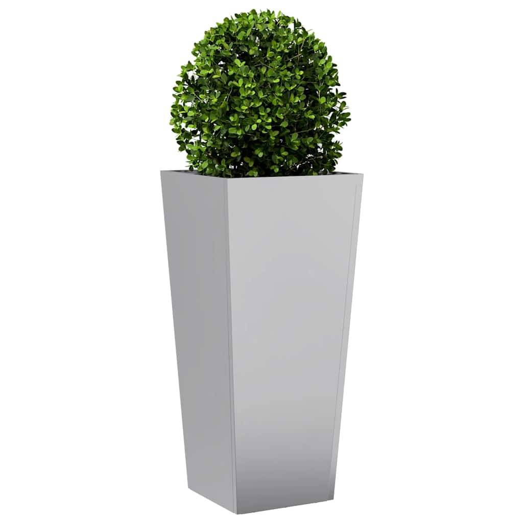 Jardinière acier galvanisé 35 x 35 x 75 cm - PANGIVO - Image 3