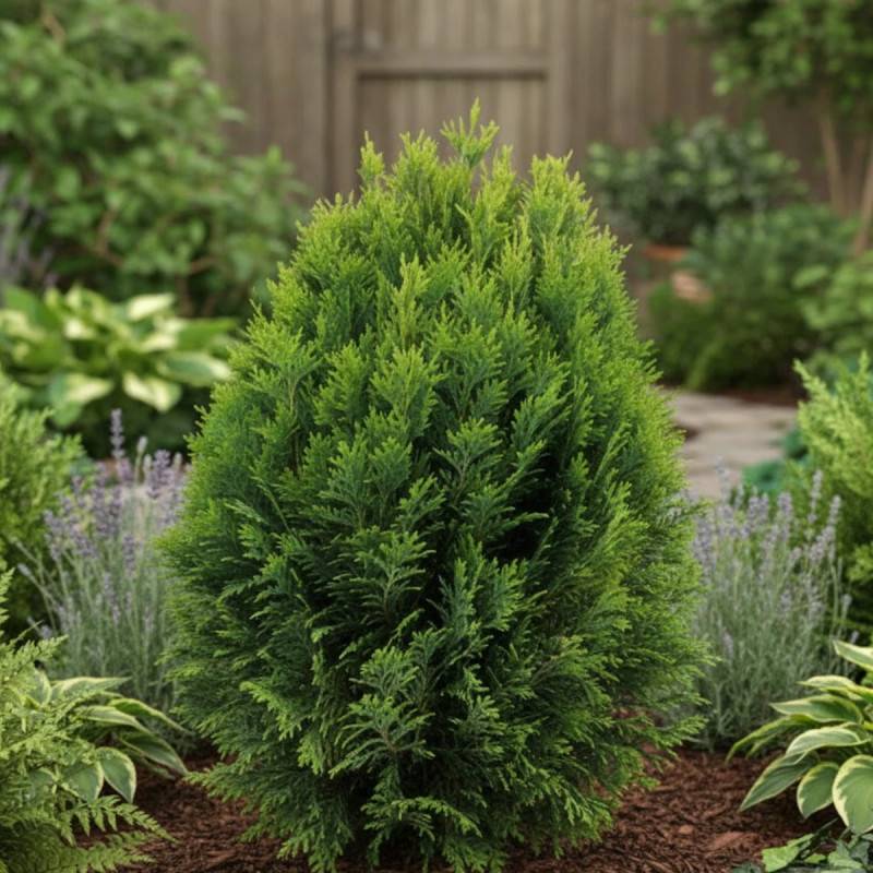 Cyprès de Lawson Minima Glauca, Chamaecyparis lawsoniana - Pot de 3L - 40/60 cm - Image 3