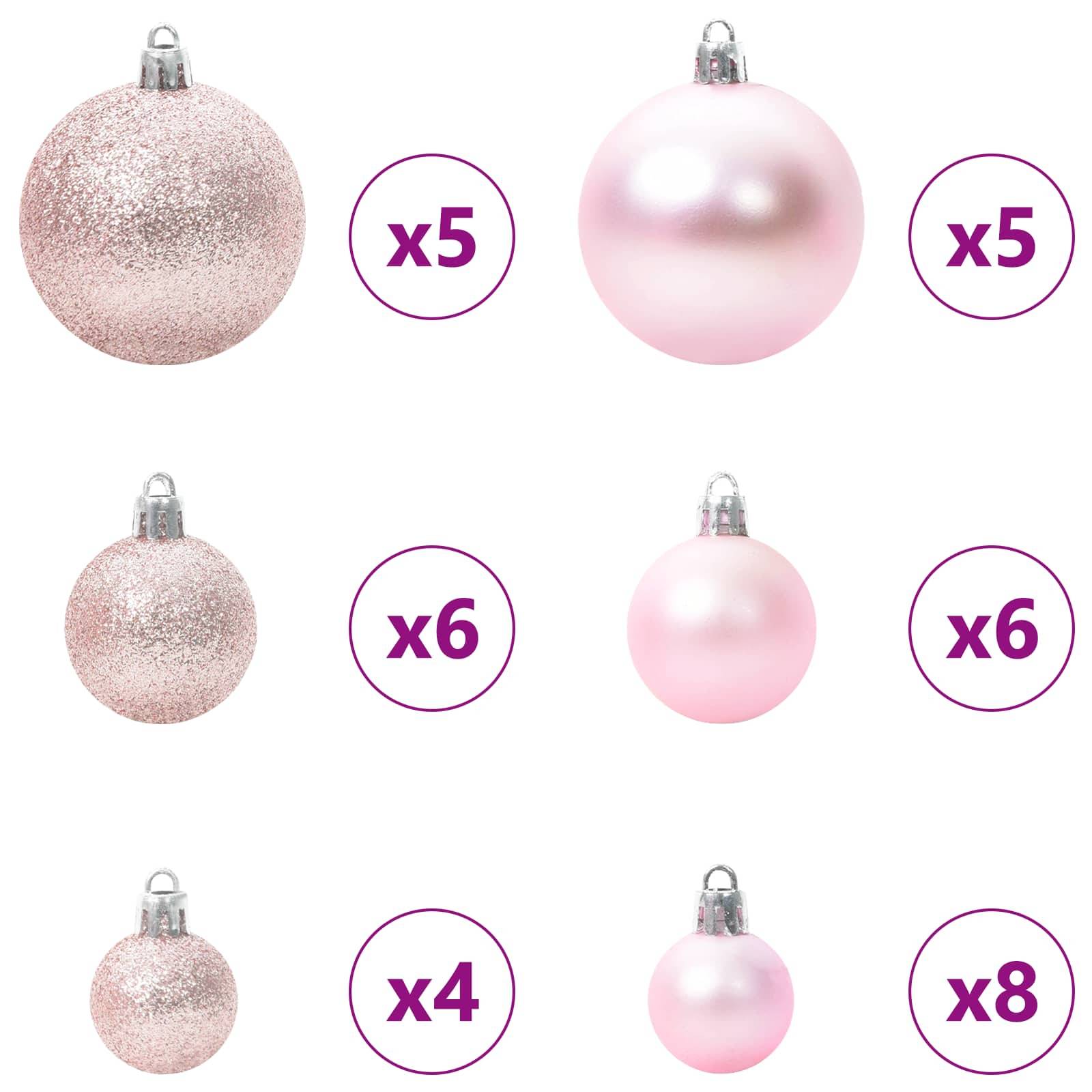 Sapin de Noël | Arbre de Noël Artificiel à Branches Articulées Blanc 120 cm Maison Chic - Image 7