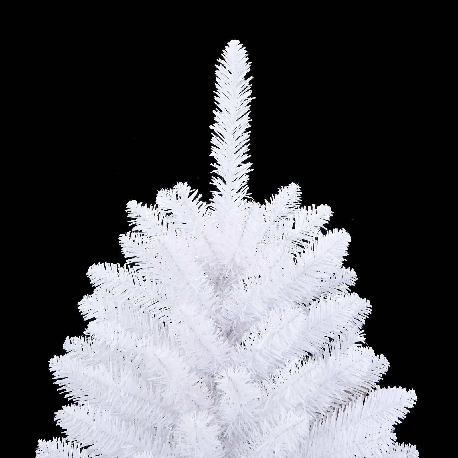 Sapin de Noël | Arbre de Noël Artificiel à Branches Articulées Blanc 120 cm Maison Chic - Image 8