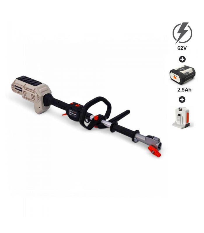 Daewoo - PACK Bloc moteur pour outil multifonction 62V, avec batterie 2,5 Ah et chargeur - DAEWOO DALMT62BL - Image 1